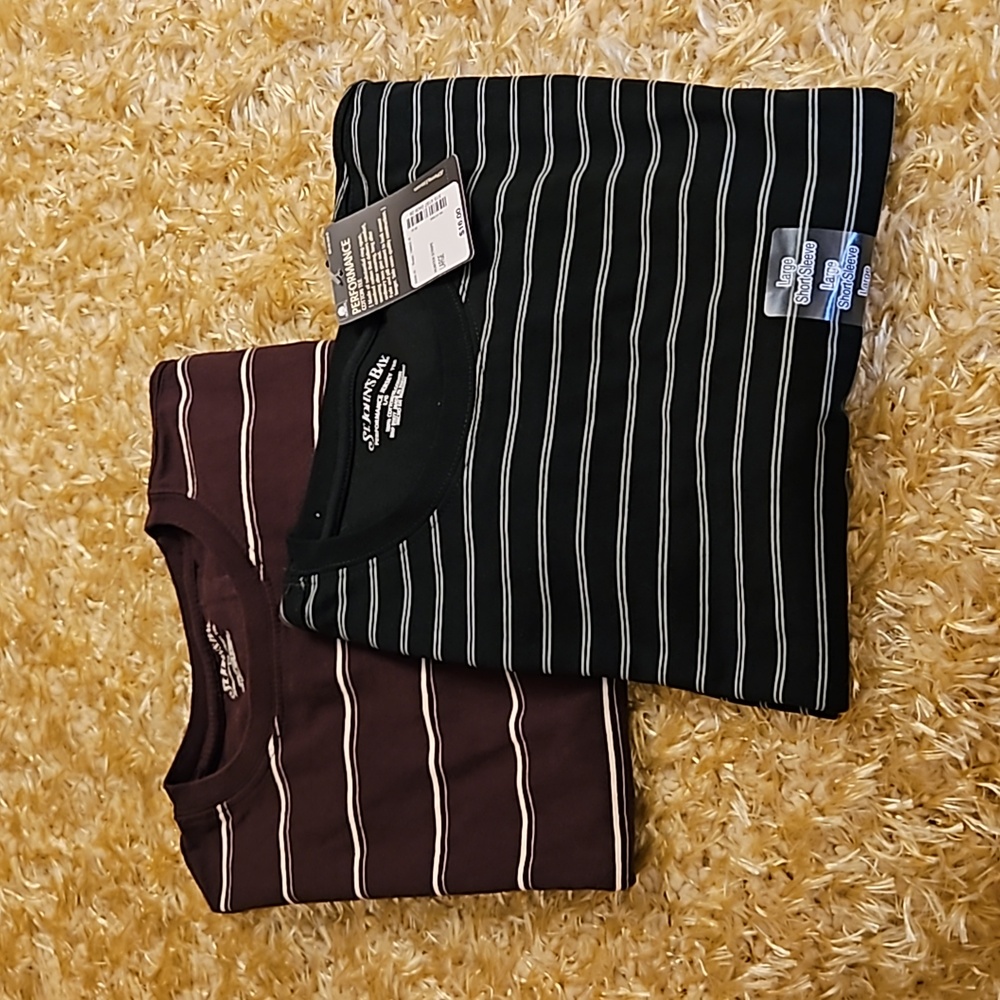 St.John's Bay Performance Cotton Tees Large